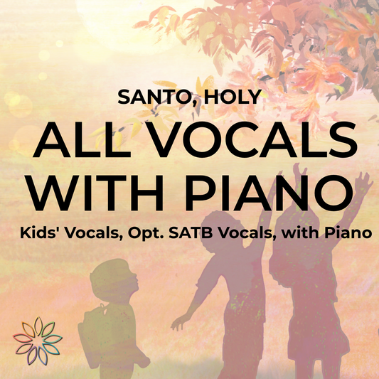 Santo, Holy | All Vocals with Piano