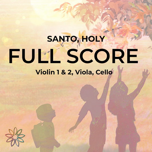 Santo, Holy | Full Score | String Quartet